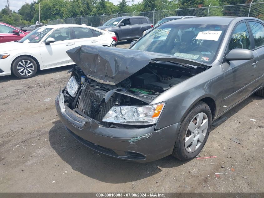 2010 Hyundai Sonata Gls VIN: 5NPET4AC1AH650814 Lot: 39816983