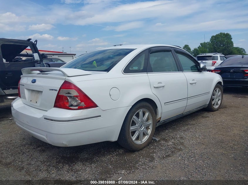 2006 Ford Five Hundred Limited VIN: 1FAFP25166G106770 Lot: 39816988