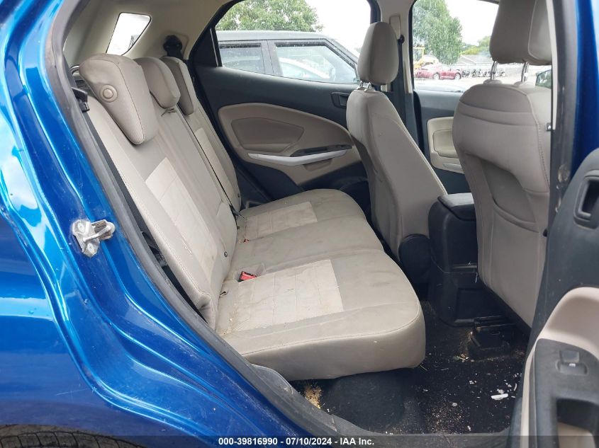 2018 Ford Ecosport S VIN: MAJ6P1SL2JC238912 Lot: 39816990