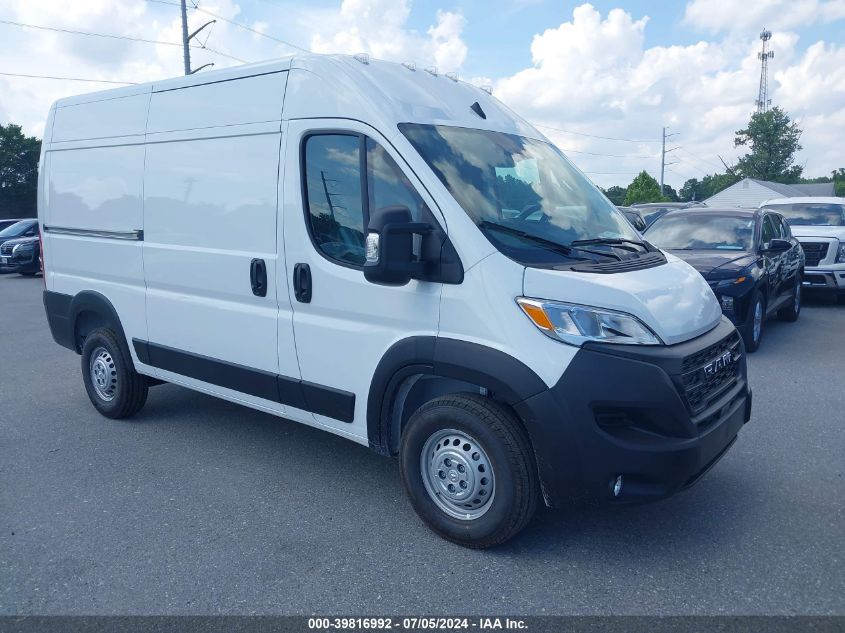 2024 Ram Promaster 2500 Tradesman High Roof 136 Wb W/Pass Seat VIN: 3C6LRVCGXRE146247 Lot: 39816992