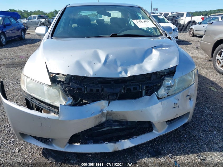 2009 Honda Civic Lx VIN: 1HGFA16529L018707 Lot: 39816999