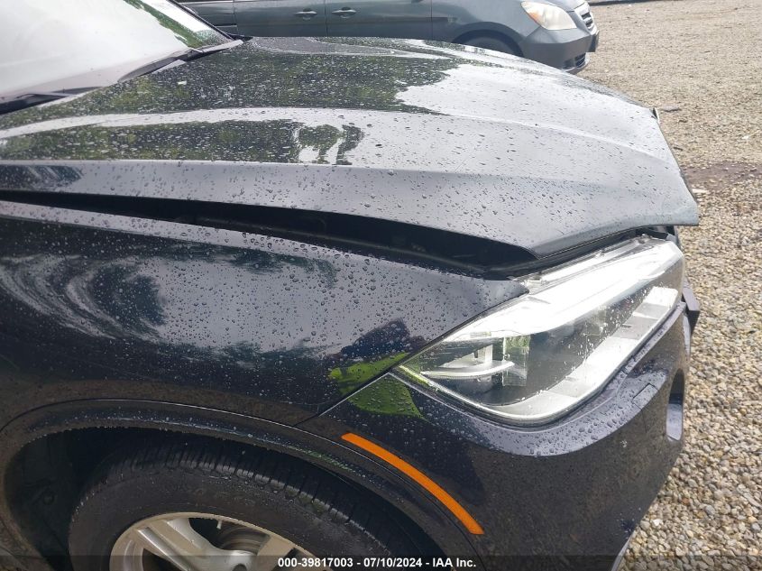 2015 BMW X5 xDrive50I VIN: 5UXKR6C54F0J75741 Lot: 39817003