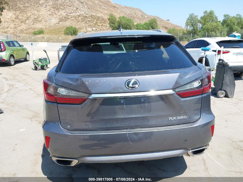 2019 Lexus Rx 350 VIN: 2T2ZZMCA1KC136439 Lot: 39817005