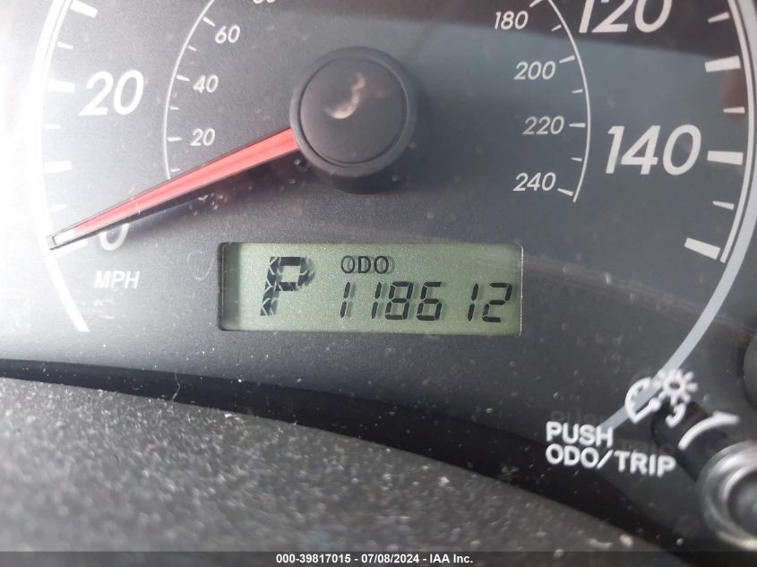 2009 Toyota Corolla Le VIN: JTDBL40E999036801 Lot: 39817015