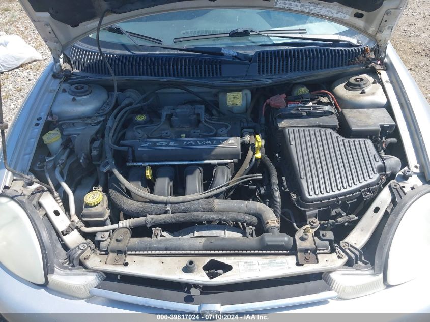 2000 Dodge Neon Es VIN: 1B3ES46C6YD746354 Lot: 39817024