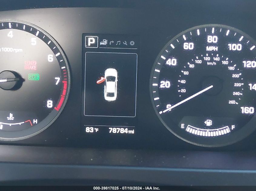 2017 Hyundai Sonata Sport/Limited VIN: 5NPE34AF7HH549507 Lot: 39817025