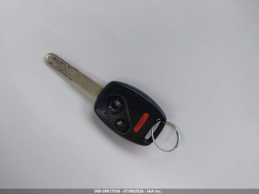 2008 Honda Cr-V Lx VIN: JHLRE48368C007854 Lot: 39817036