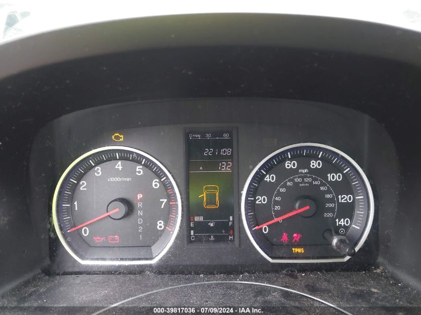 2008 Honda Cr-V Lx VIN: JHLRE48368C007854 Lot: 39817036