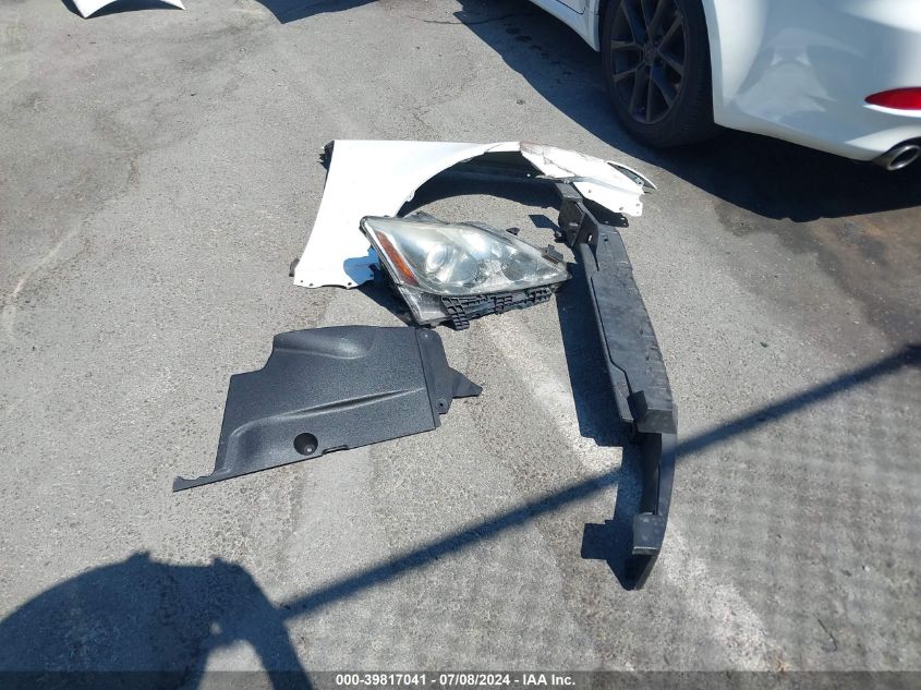 2012 Lexus Is 250 VIN: JTHBF5C29C5168663 Lot: 39817041