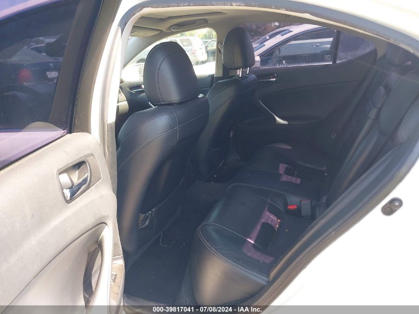 2012 Lexus Is 250 VIN: JTHBF5C29C5168663 Lot: 39817041