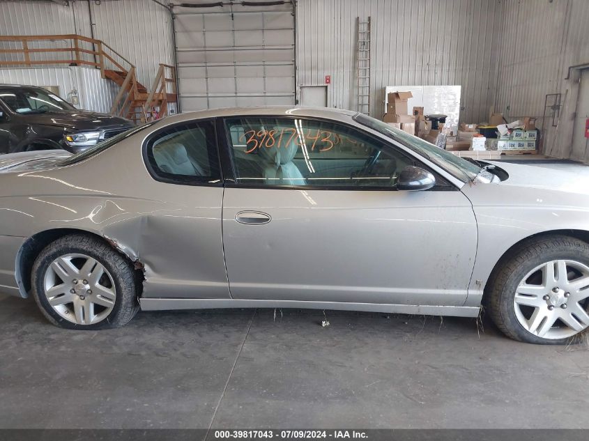 2007 Chevrolet Monte Carlo Lt VIN: 2G1WK15K979419963 Lot: 39817043