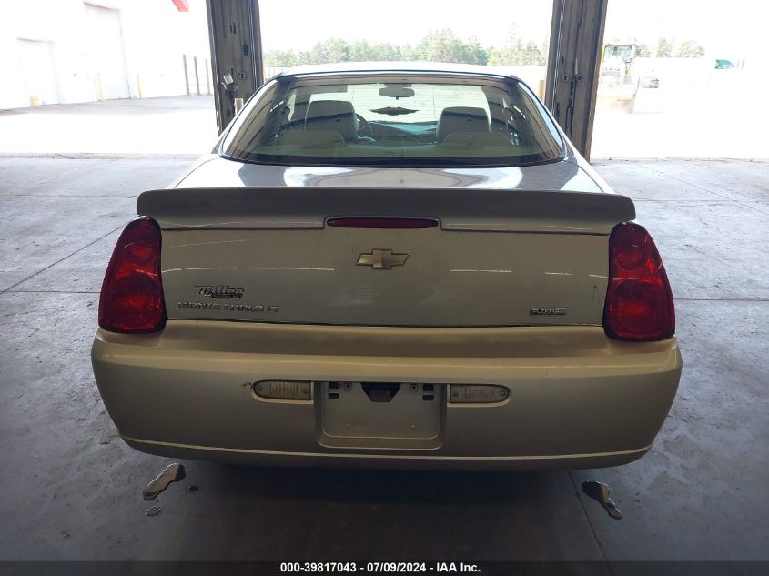 2007 Chevrolet Monte Carlo Lt VIN: 2G1WK15K979419963 Lot: 39817043