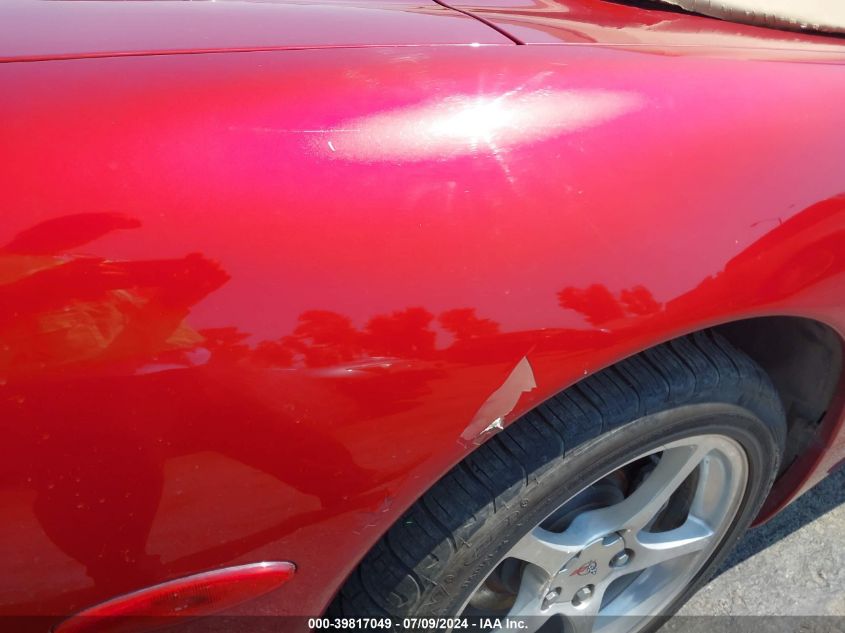 1999 Chevrolet Corvette VIN: 1G1YY32G6X5122553 Lot: 39817049