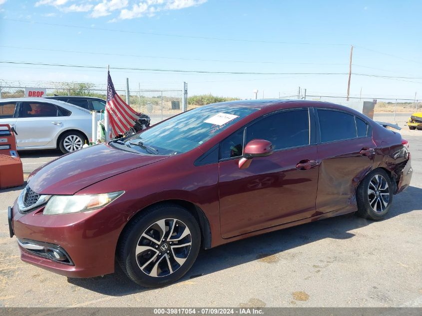 2013 Honda Civic Ex-L VIN: 19XFB2F94DE068319 Lot: 39817054