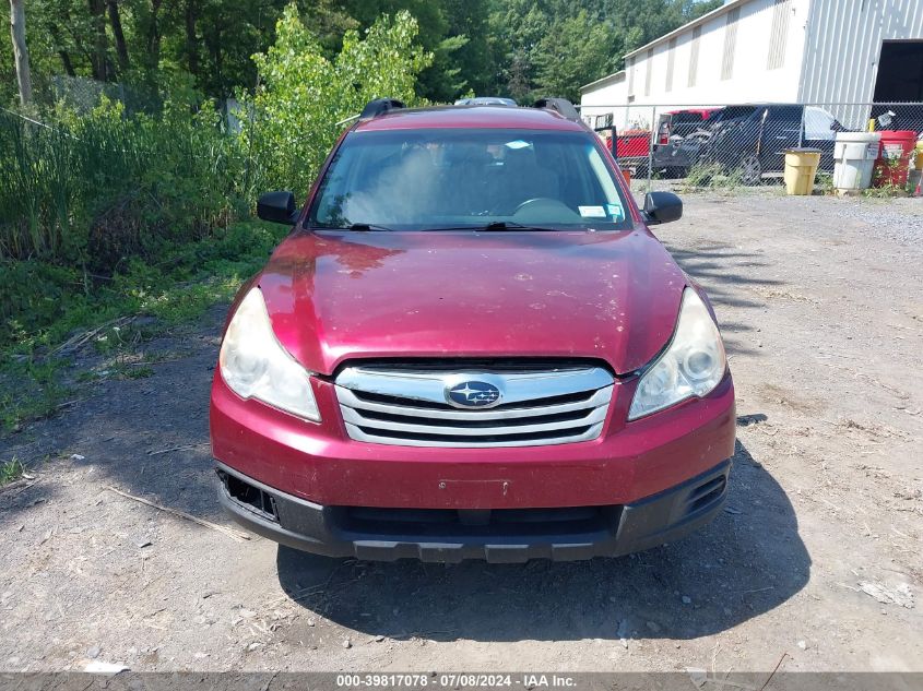 2011 Subaru Outback 2.5I VIN: 4S4BRBAC1B3443841 Lot: 39817078