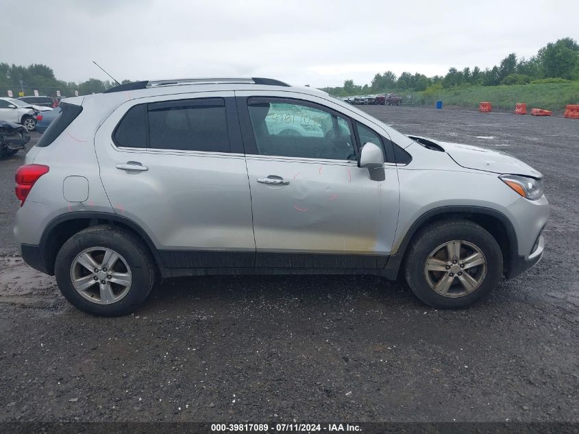 2017 Chevrolet Trax Lt VIN: 3GNCJPSB8HL272271 Lot: 39817089