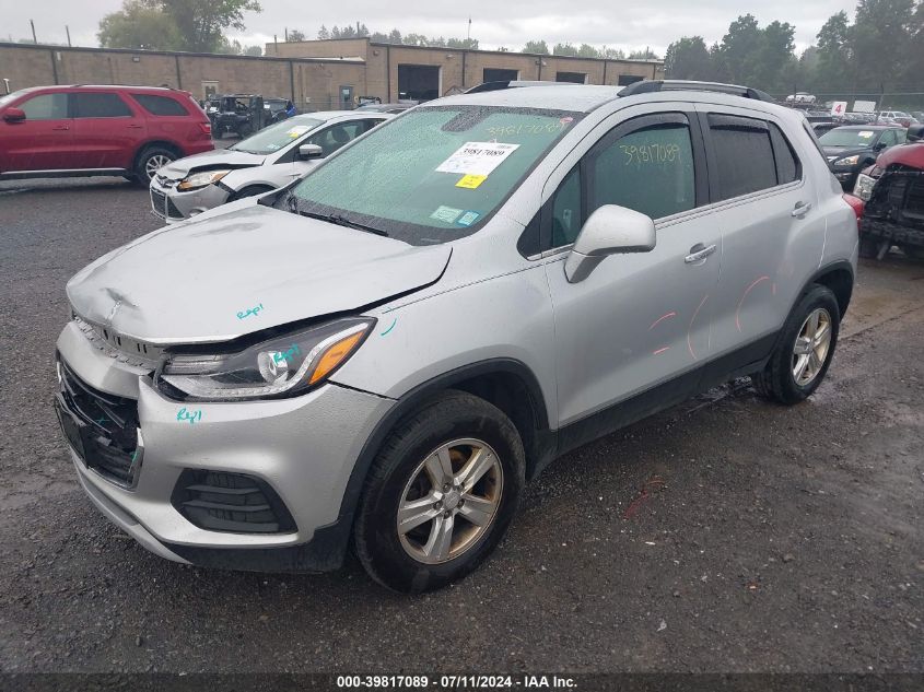 2017 Chevrolet Trax Lt VIN: 3GNCJPSB8HL272271 Lot: 39817089