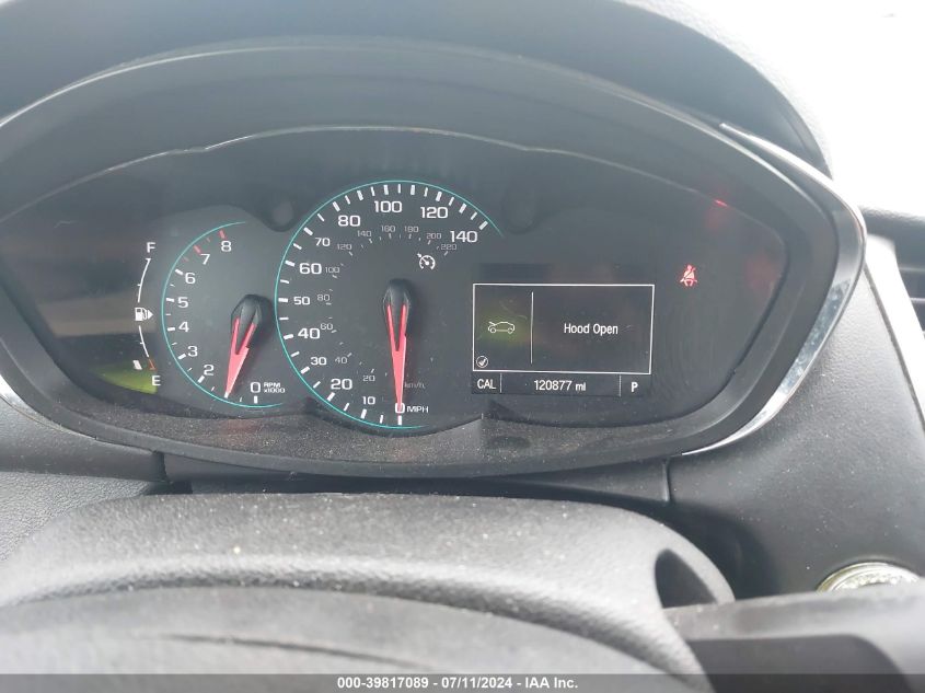 2017 Chevrolet Trax Lt VIN: 3GNCJPSB8HL272271 Lot: 39817089