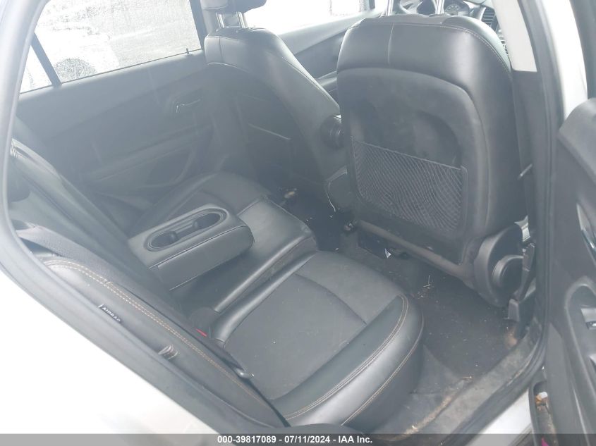 2017 Chevrolet Trax Lt VIN: 3GNCJPSB8HL272271 Lot: 39817089