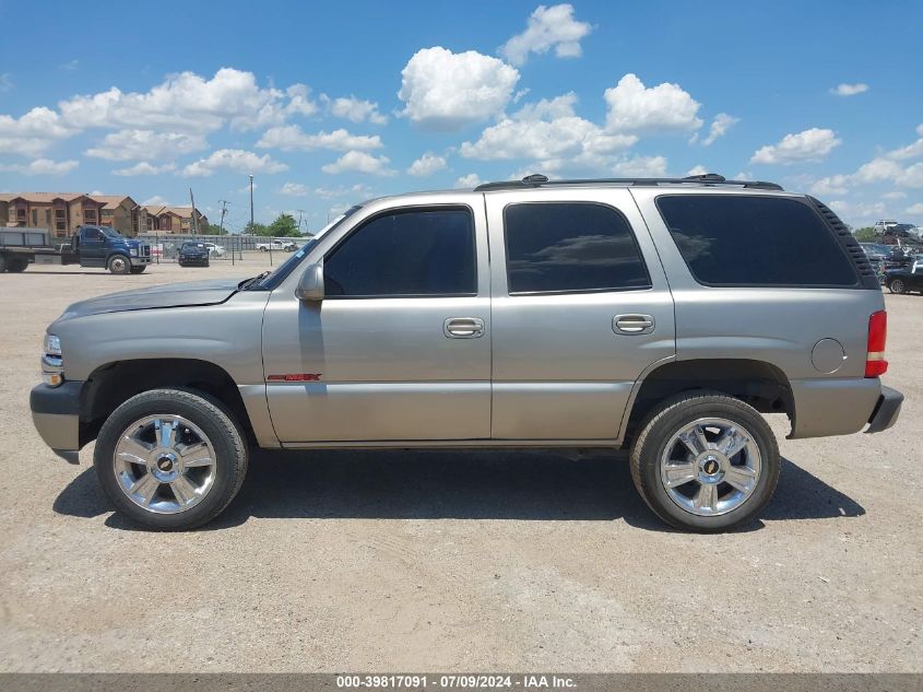 2002 Chevrolet Tahoe Ls VIN: 1GNEC13Z52R150527 Lot: 39817091