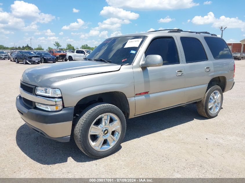 2002 Chevrolet Tahoe Ls VIN: 1GNEC13Z52R150527 Lot: 39817091