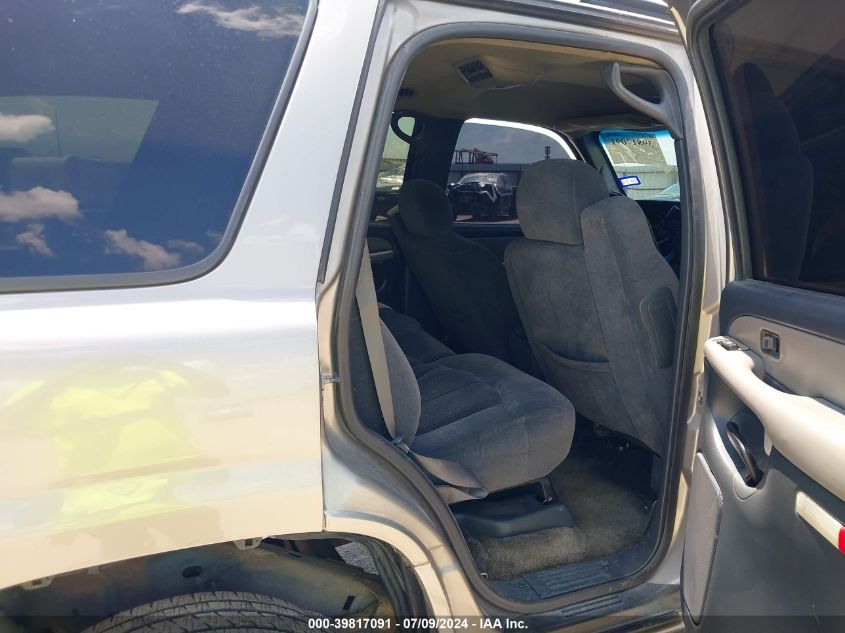 2002 Chevrolet Tahoe Ls VIN: 1GNEC13Z52R150527 Lot: 39817091