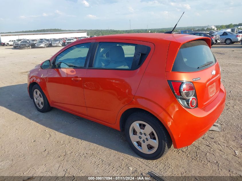 2013 Chevrolet Sonic Ls Auto VIN: 1G1JA6SG1D4138443 Lot: 39817094