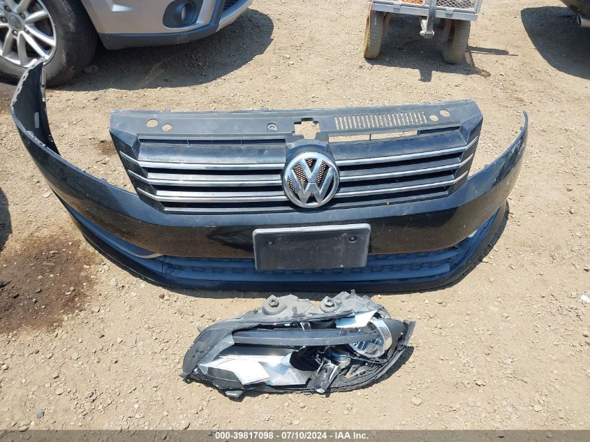 2013 Volkswagen Passat 2.5L Se VIN: 1VWBP7A36DC092108 Lot: 39817098