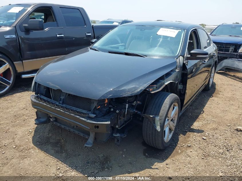 2013 Volkswagen Passat 2.5L Se VIN: 1VWBP7A36DC092108 Lot: 39817098