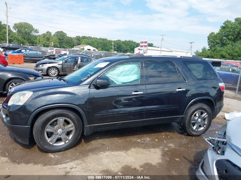 2011 GMC Acadia Sle VIN: 1GKKVPED5BJ348280 Lot: 39817099
