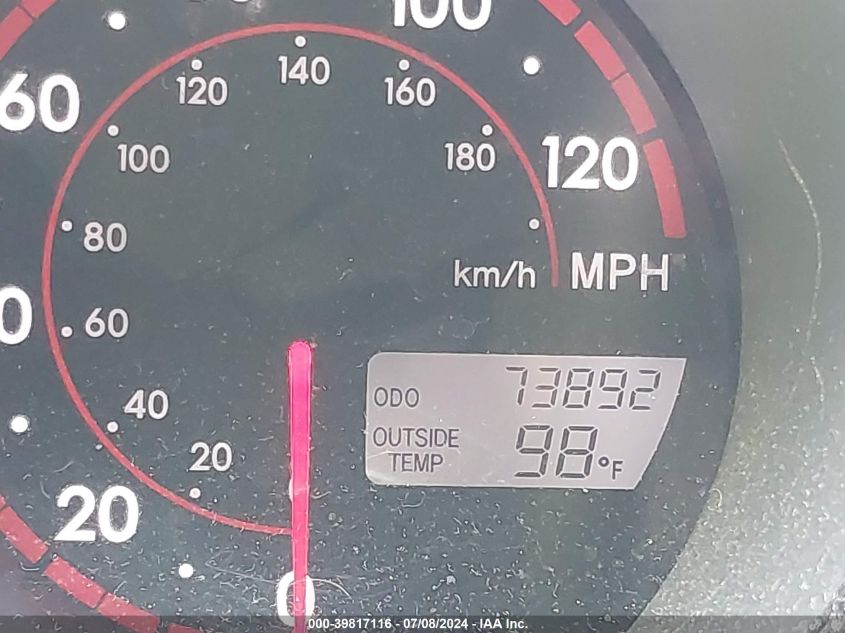 2006 Toyota Matrix Xr VIN: 2T1KR30E26C587439 Lot: 39817116