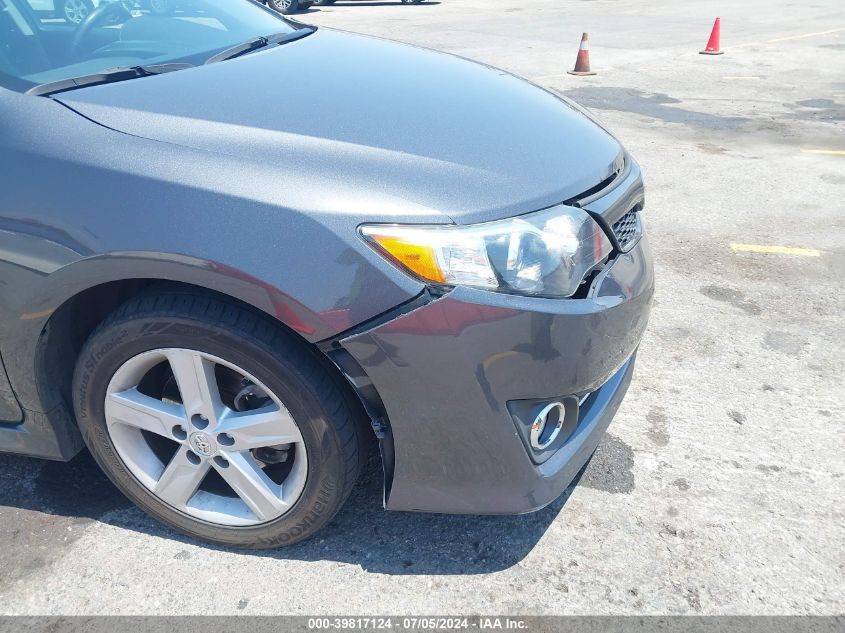 2012 Toyota Camry Se VIN: 4T1BF1FK8CU057240 Lot: 39817124