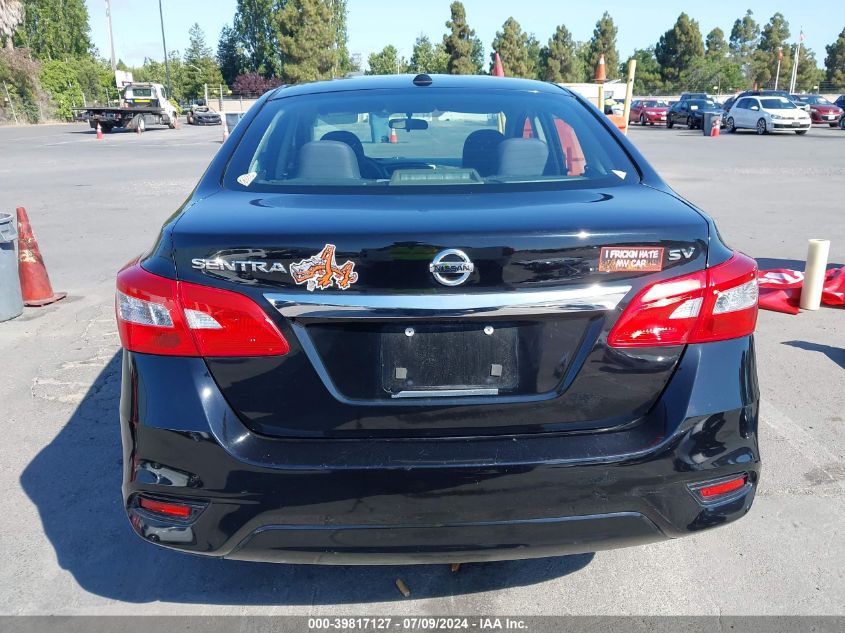 2017 Nissan Sentra Sv VIN: 3N1AB7AP3HL666371 Lot: 39817127