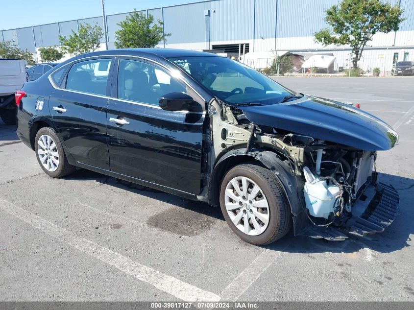 2017 Nissan Sentra Sv VIN: 3N1AB7AP3HL666371 Lot: 39817127