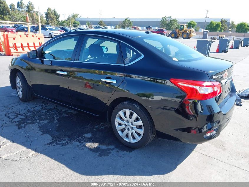 2017 Nissan Sentra Sv VIN: 3N1AB7AP3HL666371 Lot: 39817127