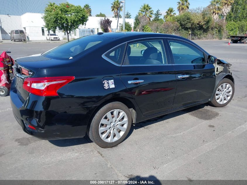 2017 Nissan Sentra Sv VIN: 3N1AB7AP3HL666371 Lot: 39817127