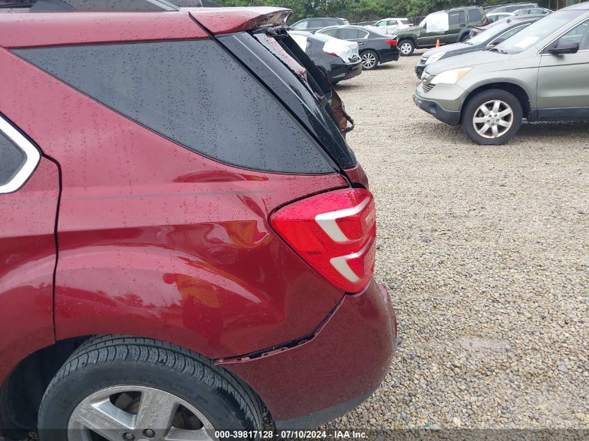 2016 Chevrolet Equinox Lt VIN: 2GNALCEK2G1138457 Lot: 39817128