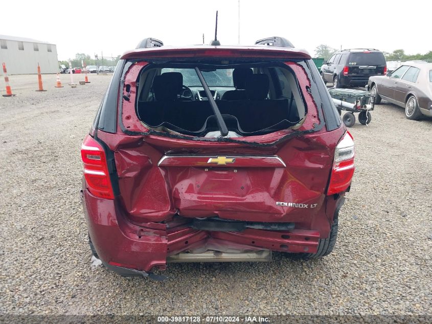 2016 Chevrolet Equinox Lt VIN: 2GNALCEK2G1138457 Lot: 39817128