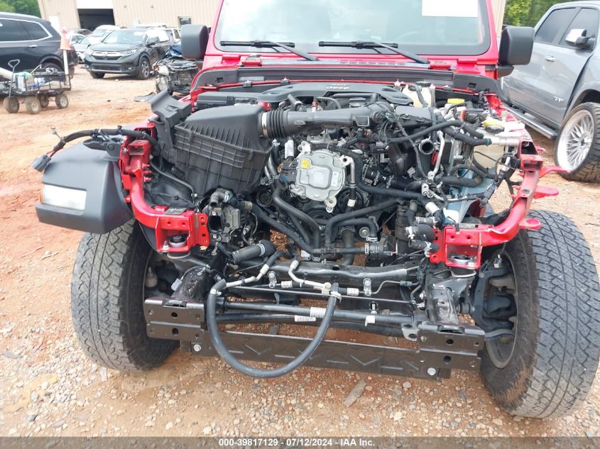 2021 Jeep Wrangler Unlimited Sport VIN: 1C4HJXDG1MW630273 Lot: 39817129