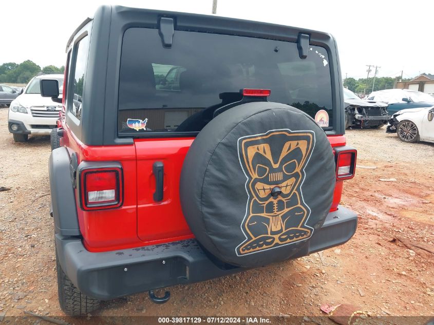 2021 Jeep Wrangler Unlimited Sport VIN: 1C4HJXDG1MW630273 Lot: 39817129