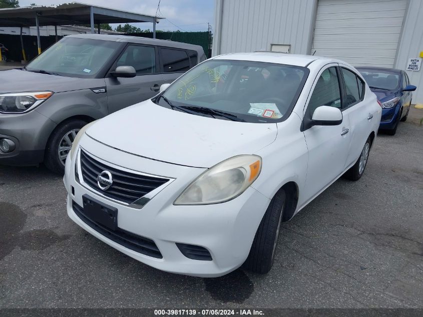 2012 Nissan Versa 1.6 Sv VIN: 3N1CN7AP6CL809242 Lot: 39817139