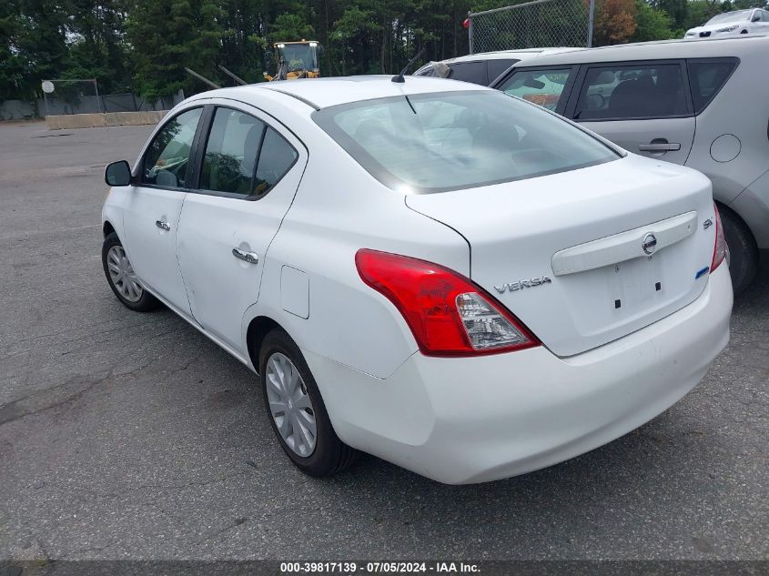 2012 Nissan Versa 1.6 Sv VIN: 3N1CN7AP6CL809242 Lot: 39817139