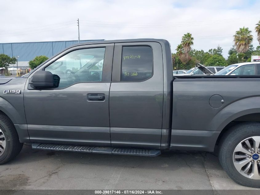 2018 Ford F-150 Super Cab VIN: 1FTEX1CP7JKE76820 Lot: 39817146