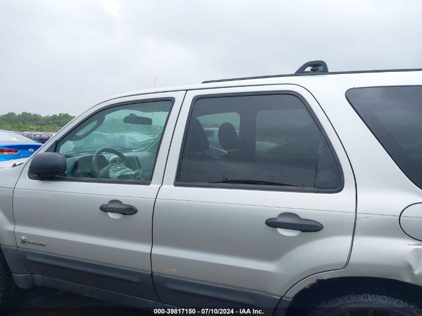 2006 Ford Escape Hybrid VIN: 1FMYU95H66KB79986 Lot: 39817150