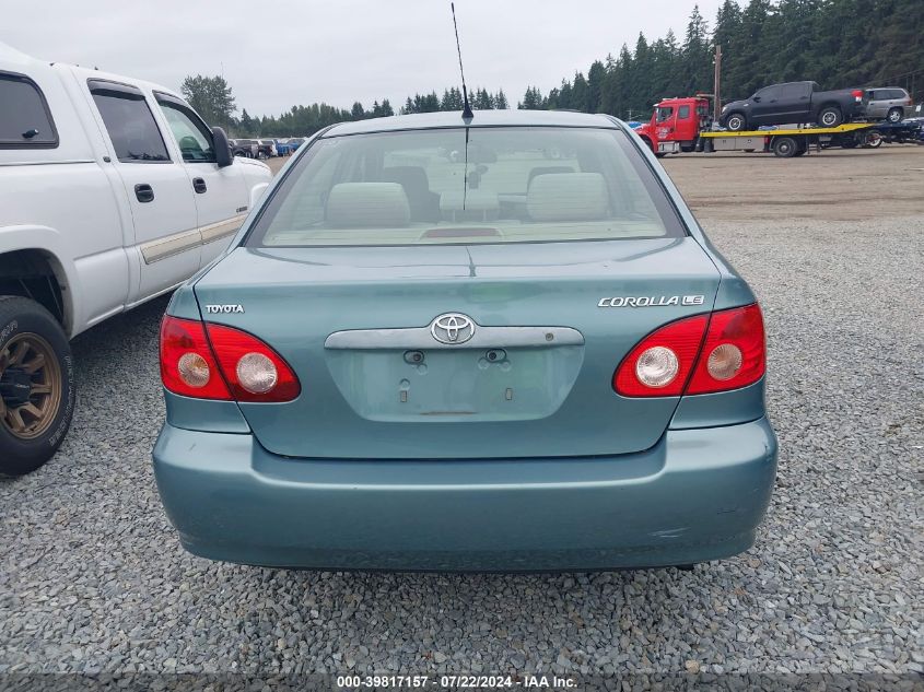 2005 Toyota Corolla Le VIN: 2T1BR30E75C493913 Lot: 39817157
