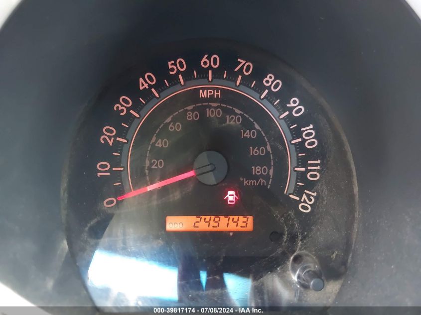 2008 Toyota Tundra Sr5 5.7L V8 VIN: 5TFEV54138X063264 Lot: 39817174