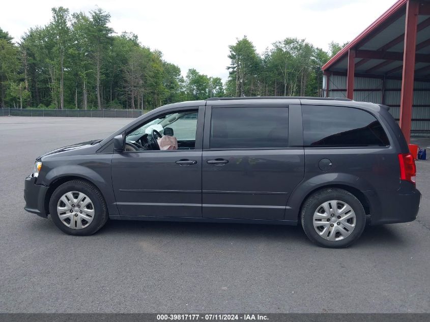 2016 Dodge Grand Caravan Se/Sxt VIN: 2C4RDGBG1GR146387 Lot: 39817177