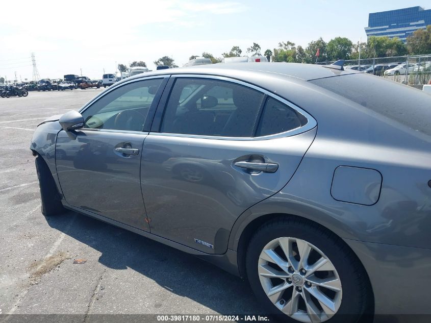 2013 Lexus Es 300H VIN: JTHBW1GG6D2023064 Lot: 39817180