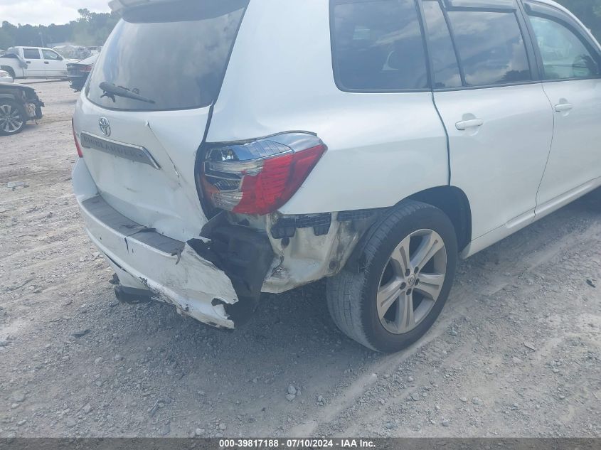 2008 Toyota Highlander Sport VIN: JTEDS43AX82053226 Lot: 39817188