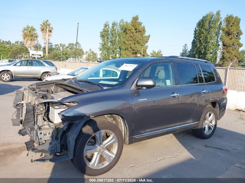 2013 TOYOTA HIGHLANDER LIMITED V6 - 5TDDK3EH1DS258008